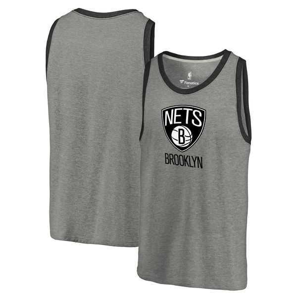 Brooklyn Nets Team Essential Tri-Blend Tank Top - Heather Gray,We sell and wholesale Brooklyn Nets Team Essential Tri-Blend Tank Top - Heather Gray on line form chian!